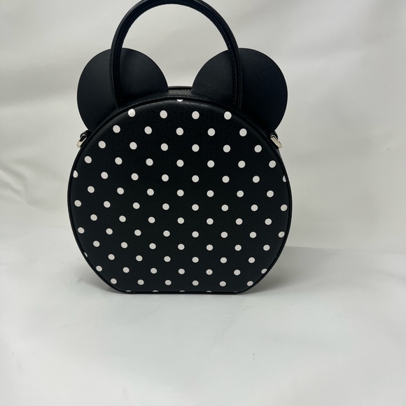 kate spade Disney New York Minnie Mouse Bag in Black Polka Dot - Picture 6 of 14